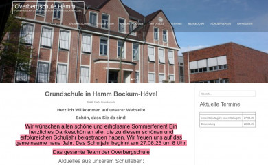 overbergschule-hamm.de screenshot