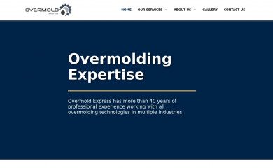 overmoldexpress.com screenshot