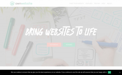 ownwebsite.com screenshot