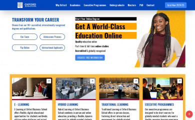 ox-edu.co.uk screenshot