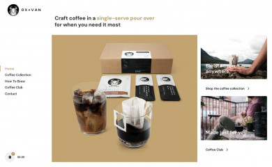 oxandvan.com screenshot