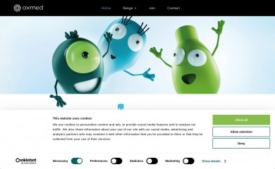 oxmed.com screenshot