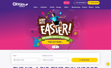 oxygenactiveplay.co.uk screenshot