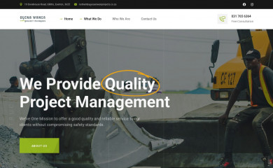 oyenwanprojects.co.za screenshot