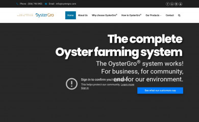 oystergro.com screenshot