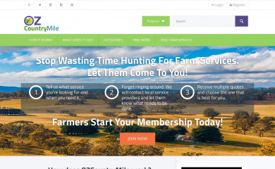 ozcountrymile.com screenshot