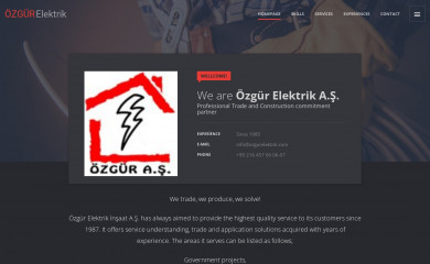 ozgurelektrik.com screenshot
