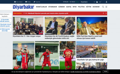 ozdiyarbakirgazetesi.com screenshot