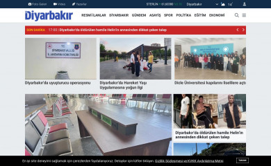 ozdiyarbakirgazetesi.com screenshot