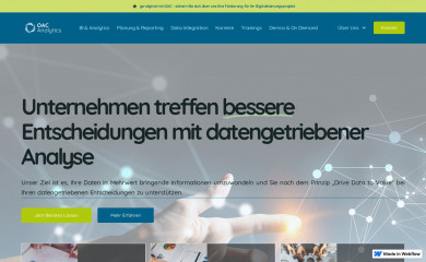 oac-analytics.de screenshot