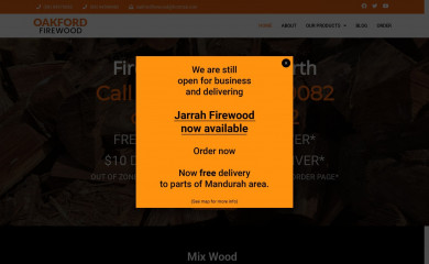 oakfire.net screenshot