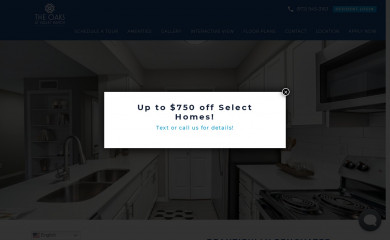 oaksatvalleyranch.com screenshot