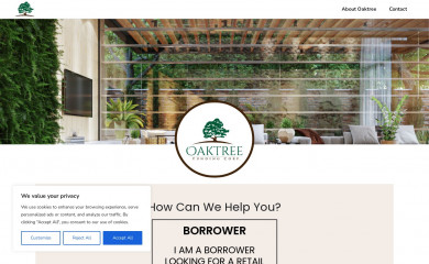 oaktreefunding.com screenshot