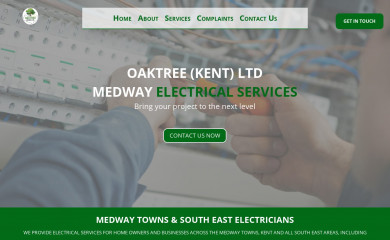 oaktreekent.co.uk screenshot