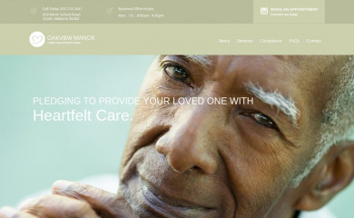 oakviewmanor.com screenshot