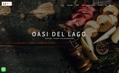 oasidellago.it screenshot