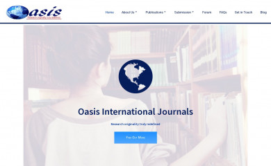 oasisinternationaljournal.org screenshot