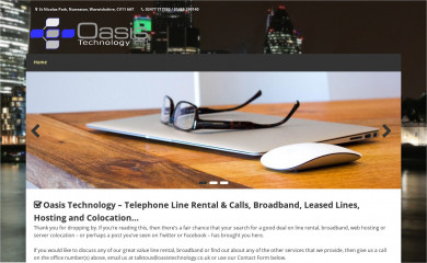 oasistechnology.co.uk screenshot