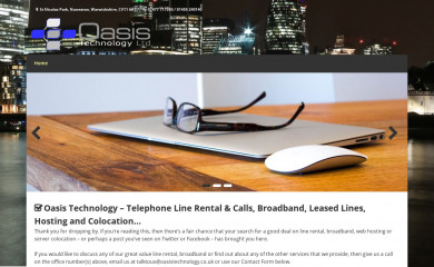 oasistechnology.co.uk screenshot