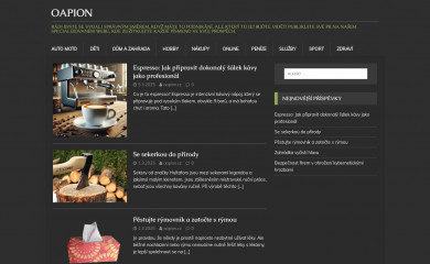 oapion.cz screenshot