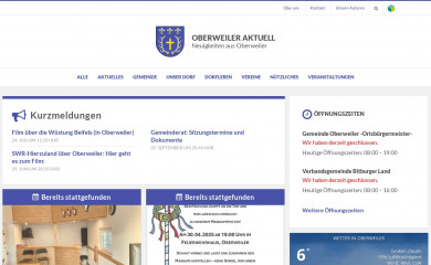 oberweiler.eu screenshot