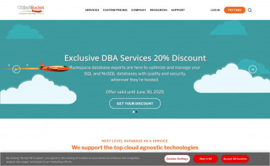 objectrocket.com screenshot