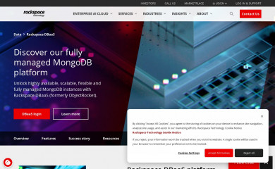 objectrocket.com screenshot