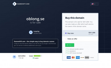 oblong.se screenshot