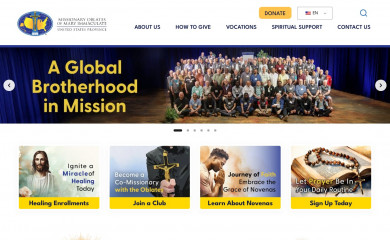 oblatesusa.org screenshot