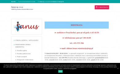 obluzelesne.pl screenshot