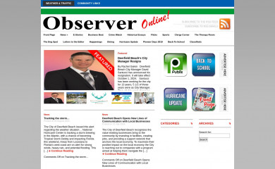 observernewspaperonline.com screenshot
