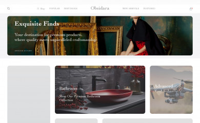 obsidara.com screenshot