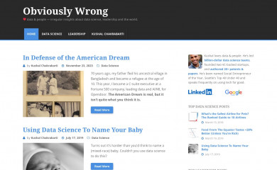 obviouslywrong.org screenshot