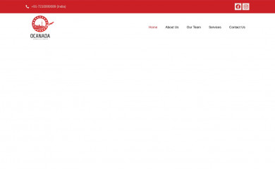 ocanada.in screenshot