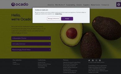 ocadoretail.com screenshot