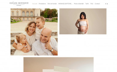 oceanebonnefoy.com screenshot