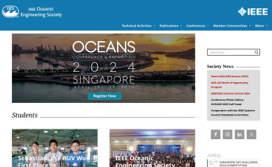 oceanicengineering.org screenshot