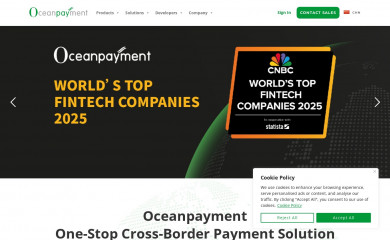 oceanpayment.com screenshot