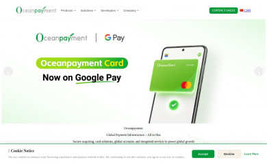 oceanpayment.com screenshot