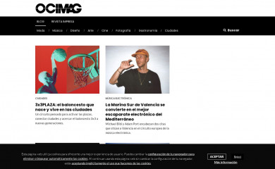 ocimagazine.es screenshot