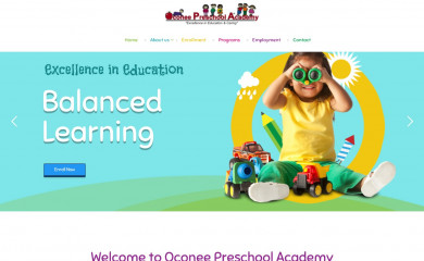 oconeepreschool.com screenshot