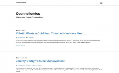 oconnellomics.com screenshot