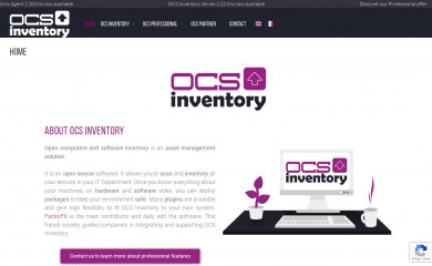 ocsinventory-ng.org screenshot