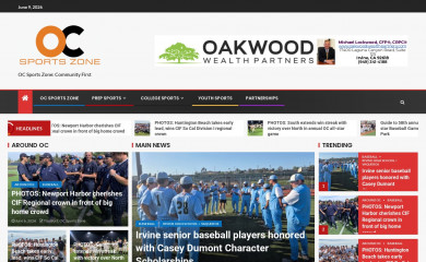 ocsportszone.com screenshot