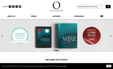 octopusbooks.co.uk screenshot