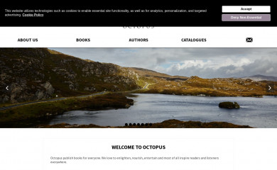 octopusbooks.co.uk screenshot