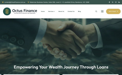 octusfinance.com.au screenshot