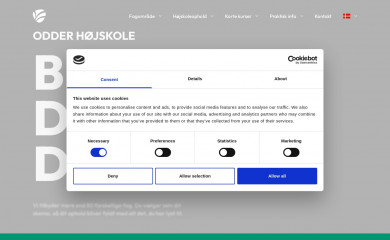 odderhojskole.dk screenshot