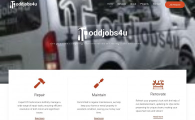 oddjobs4u.co.nz screenshot
