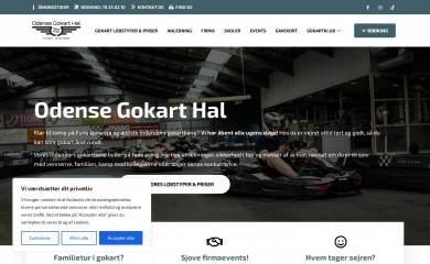 odensegokart.dk screenshot
